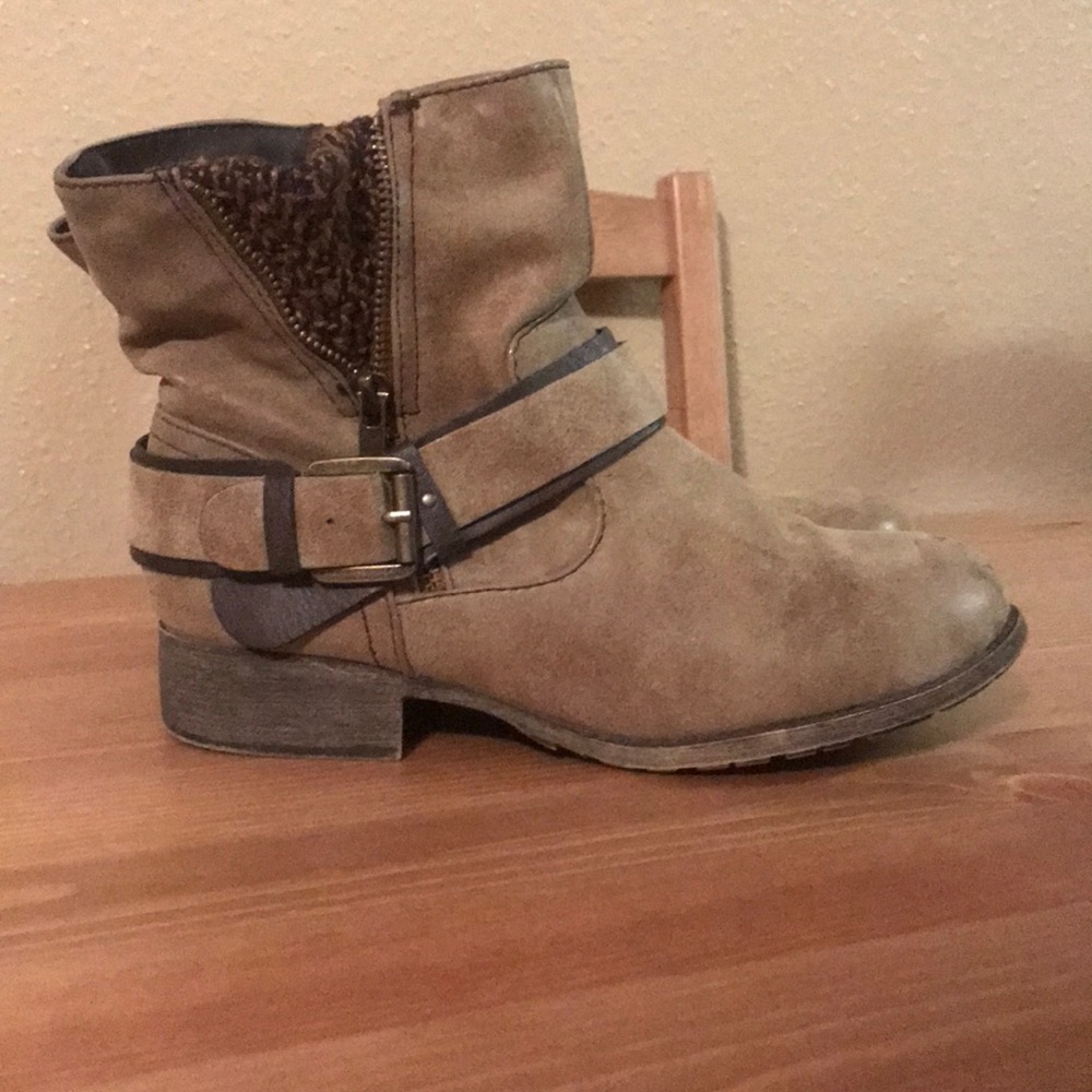 Suede Boots